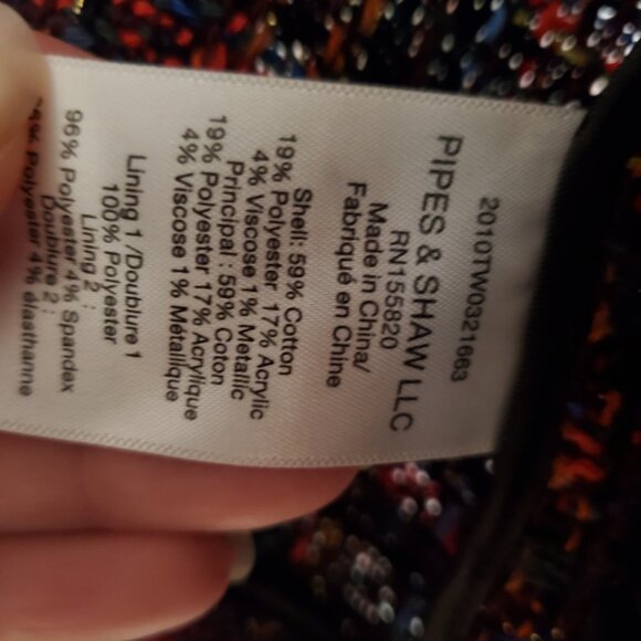 Veronica Beard Tweed Style jacket 2 - Picture 5 of 6